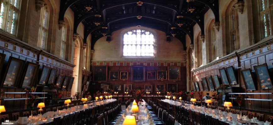 Harry Potter filmlocatie Oxford - Christ Church College Ante-hall