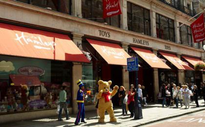 Hamleys speelgoedwinkel Londen